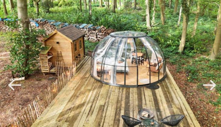 Le Dome De Namur - Une Nuit Insolite Dans Les Bois Екстериор снимка